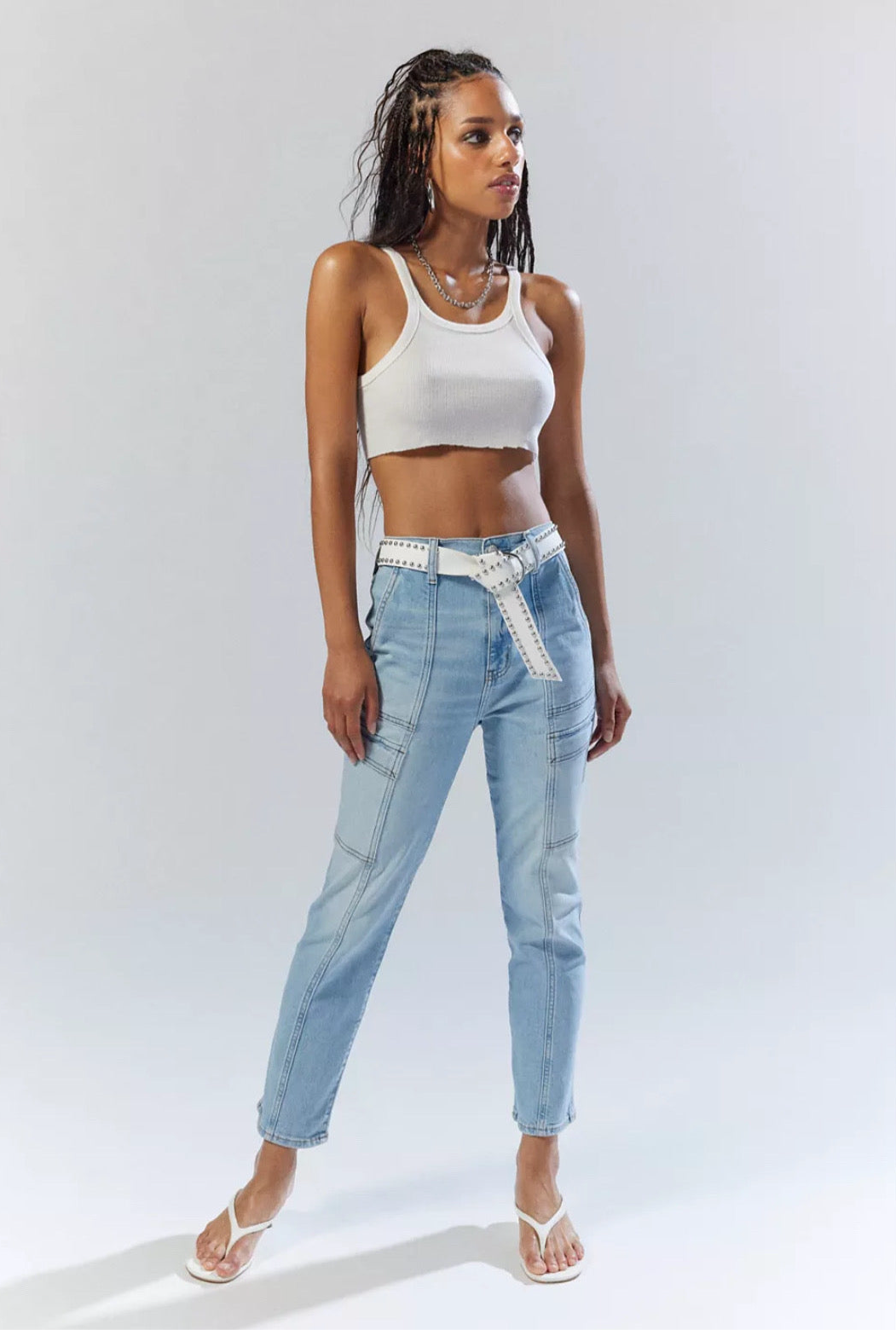 Cargo Droit Jeans