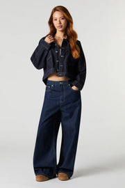 Wide Leg Loose Fit Jeans