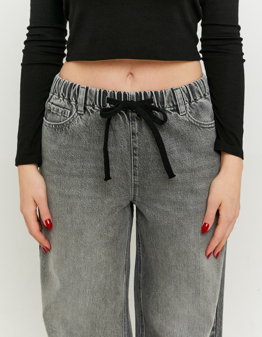 Wide Leg Joggers Jeans