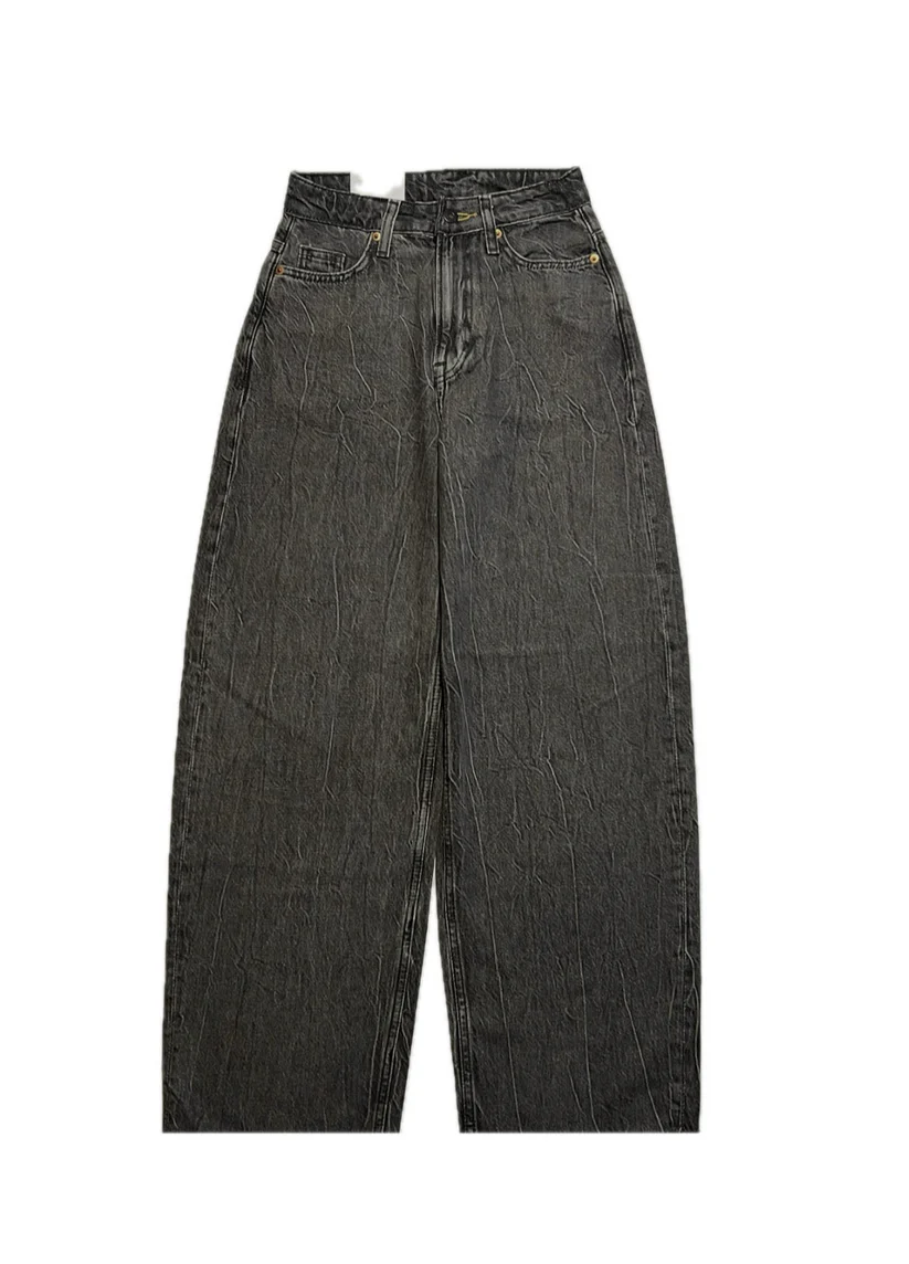 Wide Leg Baggy Fit Jeans