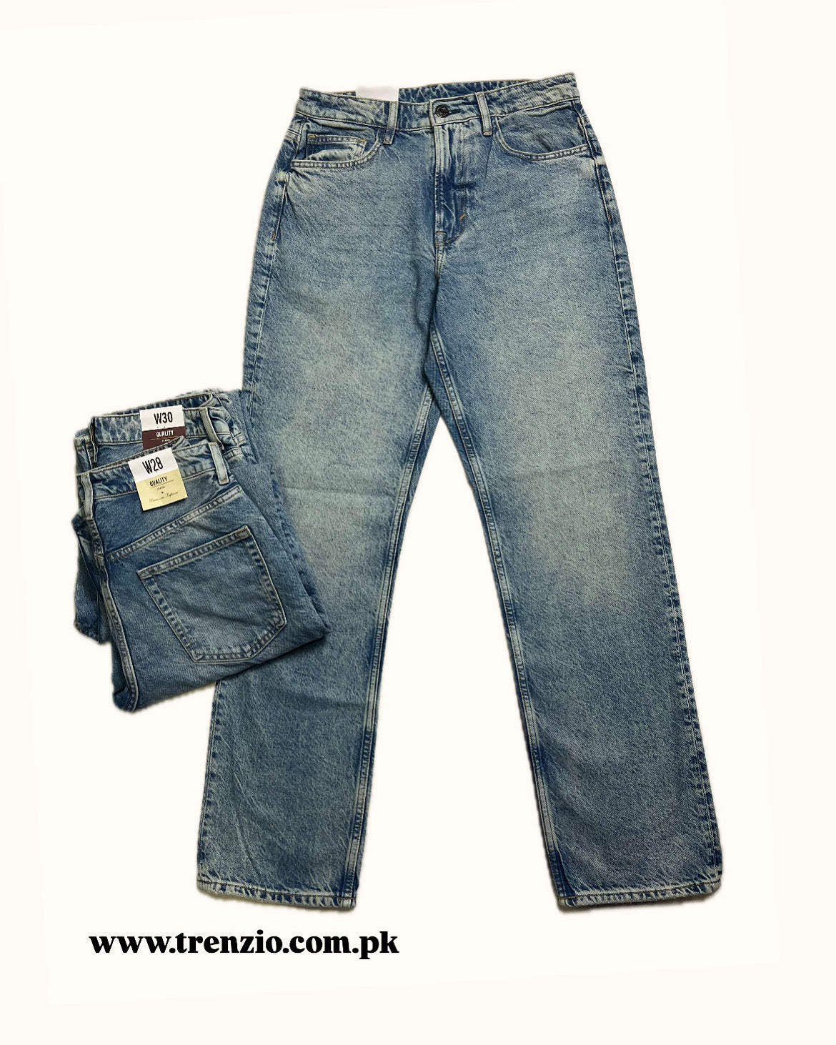 Straight Leg Jeans
