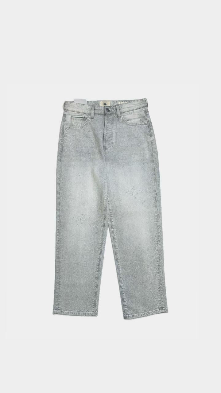 Mom Jeans Light-Grey