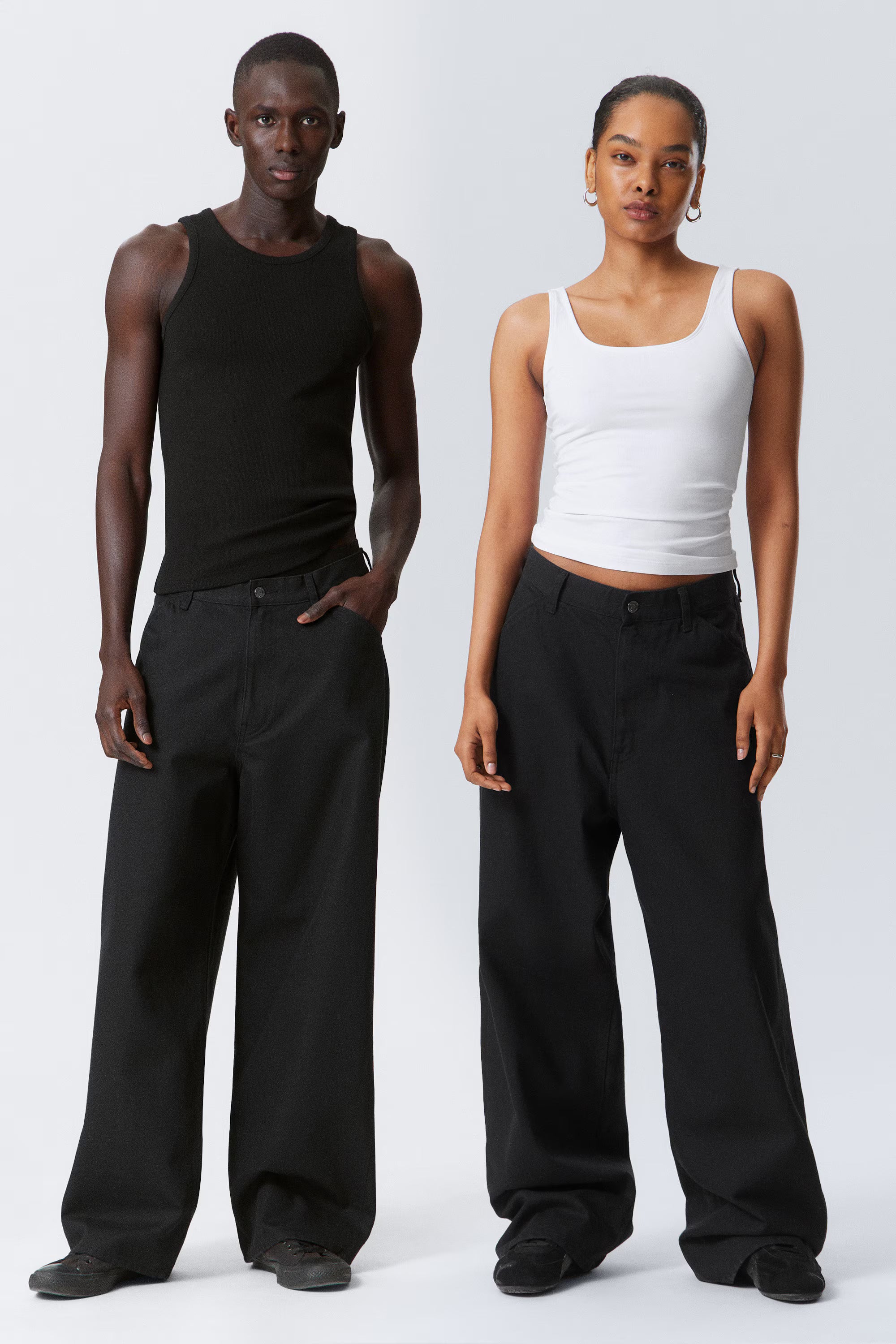 Black Baggy Jeans