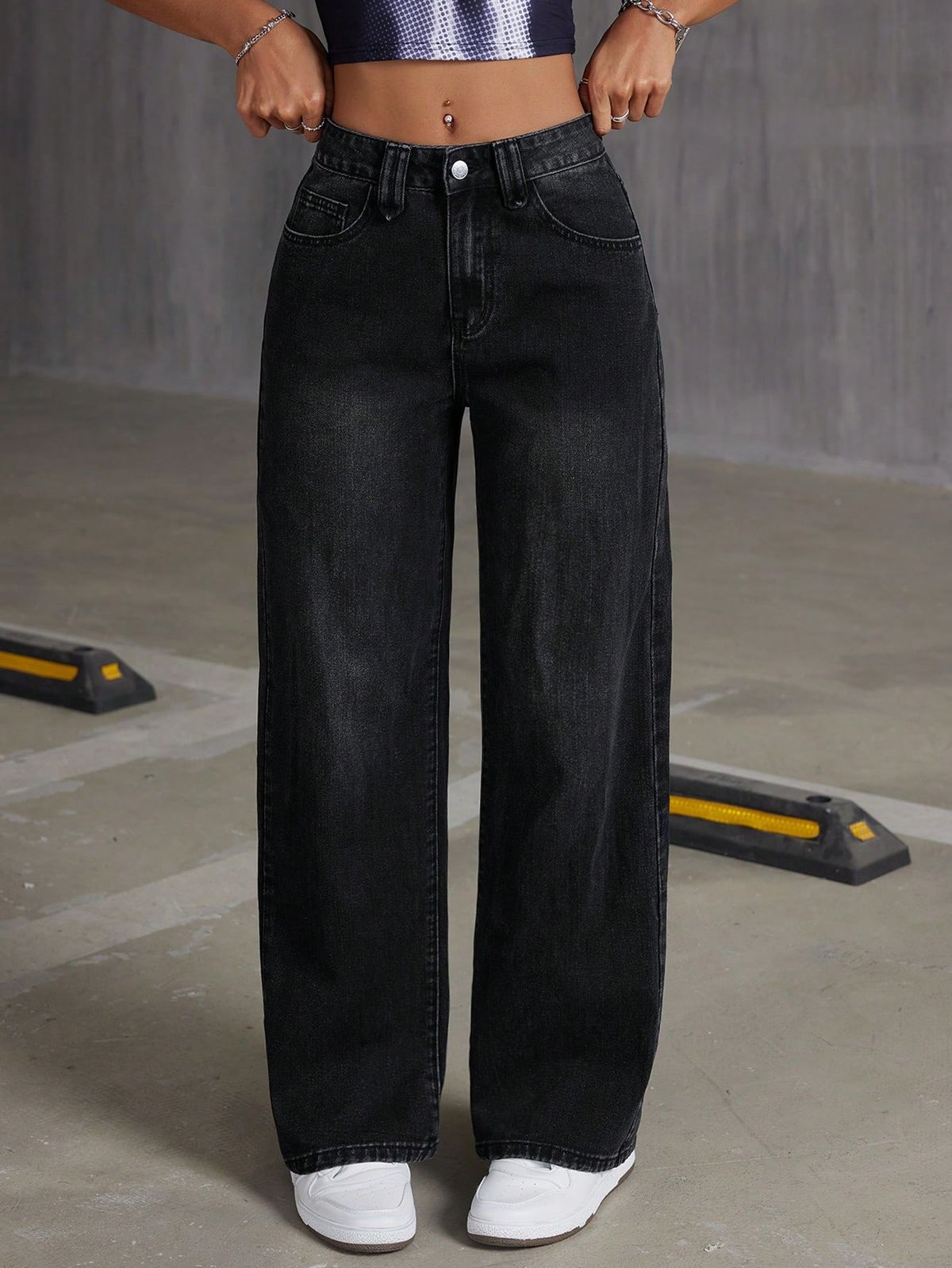 Straight Leg Jeans