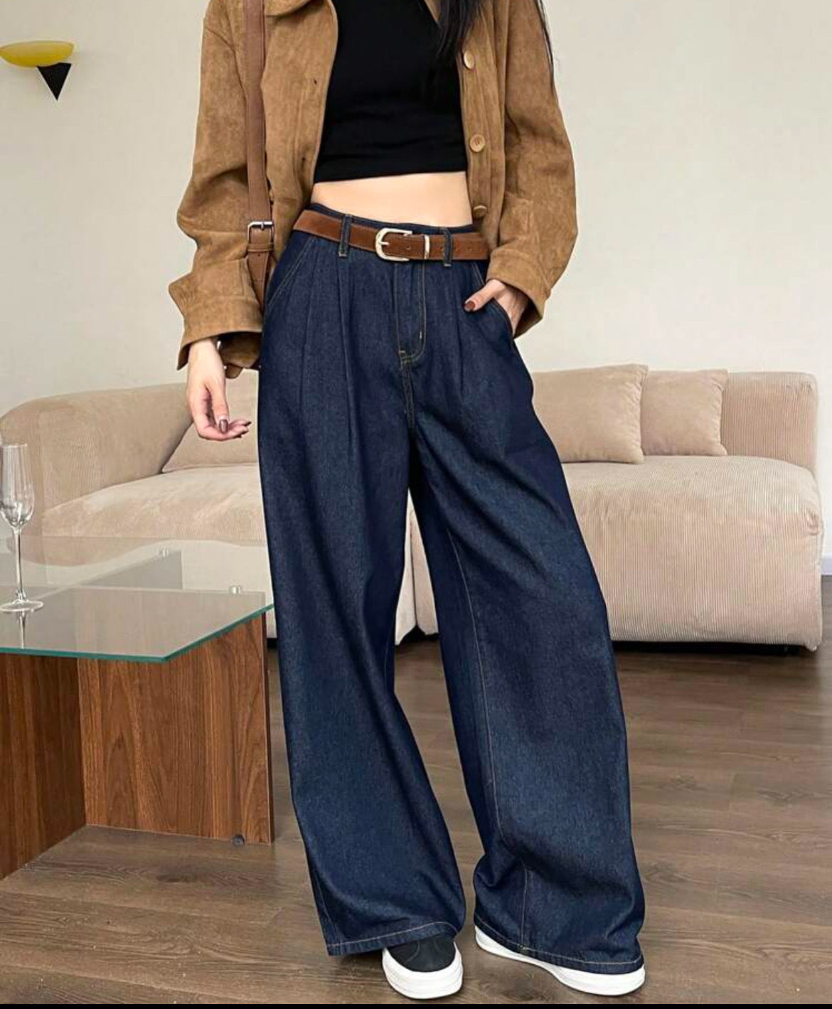 Loose Wide Leg Jeans
