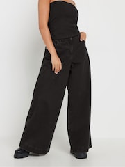 Wide Leg  Long Length Jeans