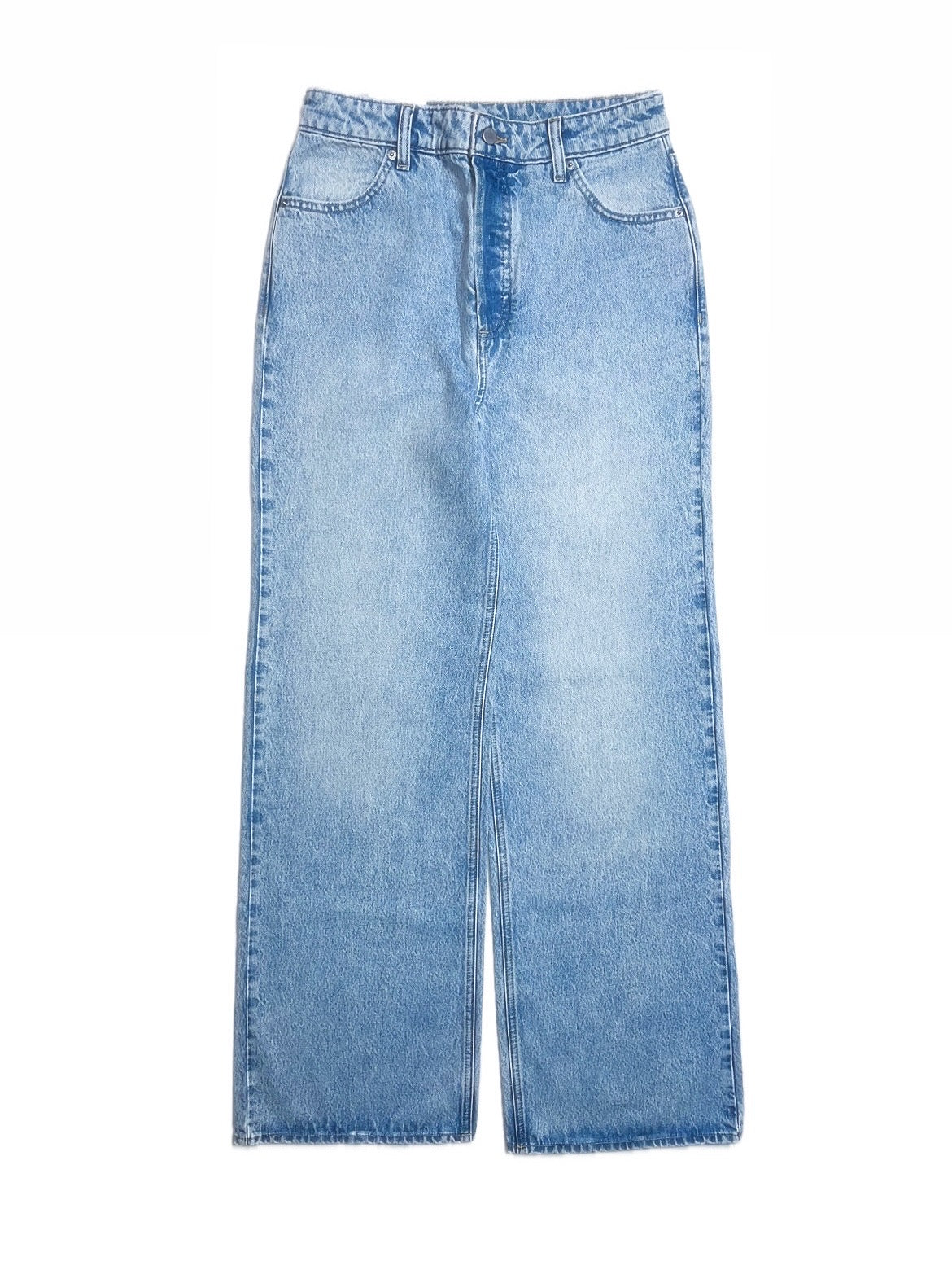 Wide Leg Long Length Jeans