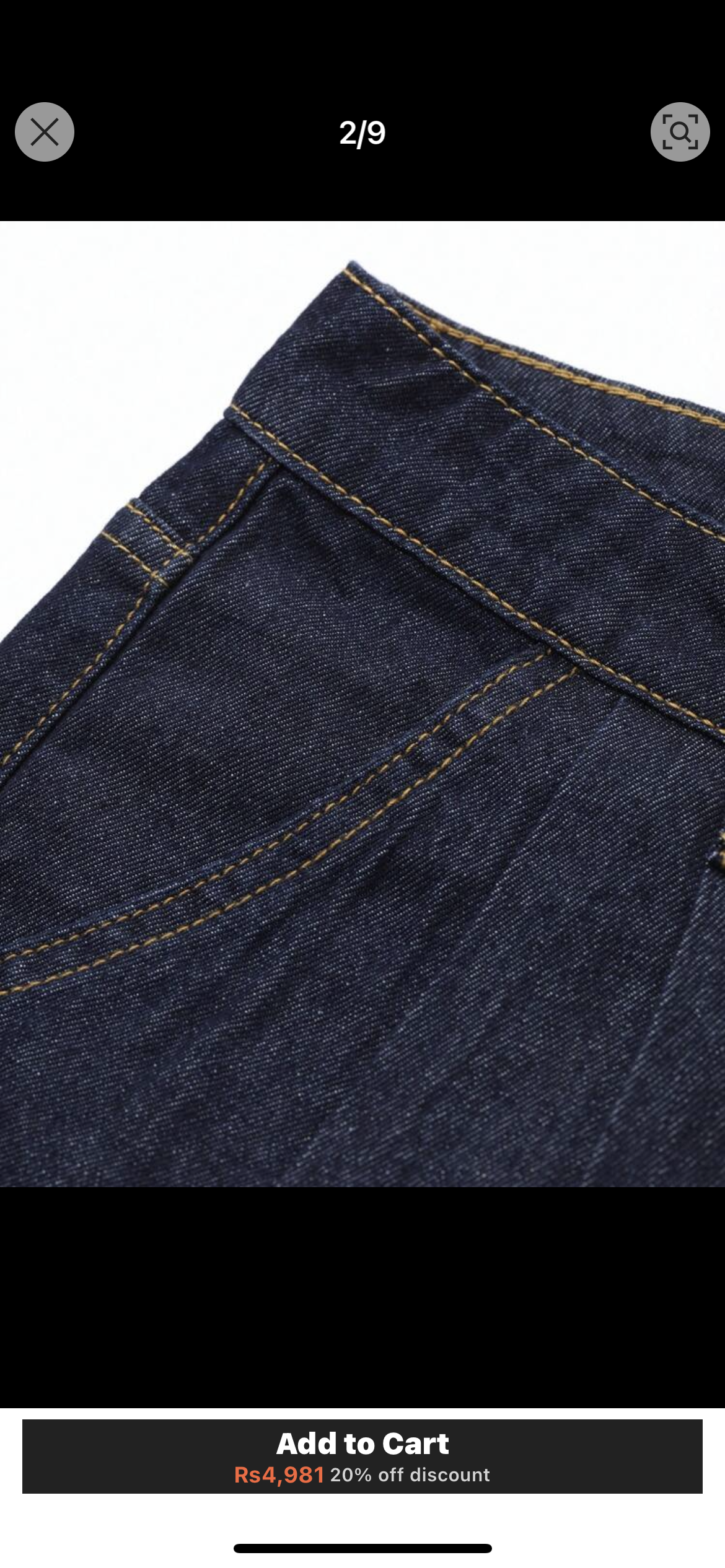 Loose Wide Leg Jeans