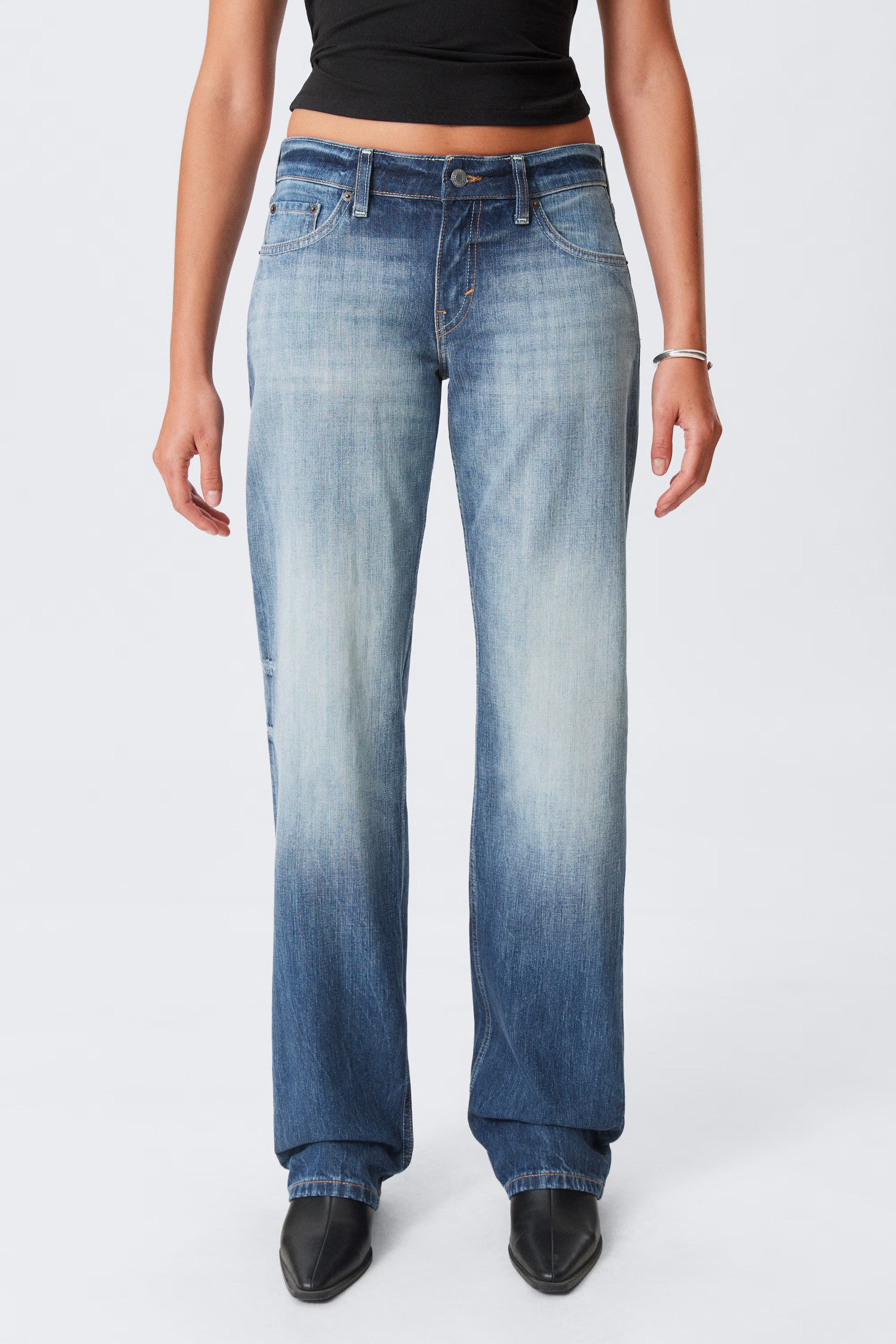 Straight Leg Jeans