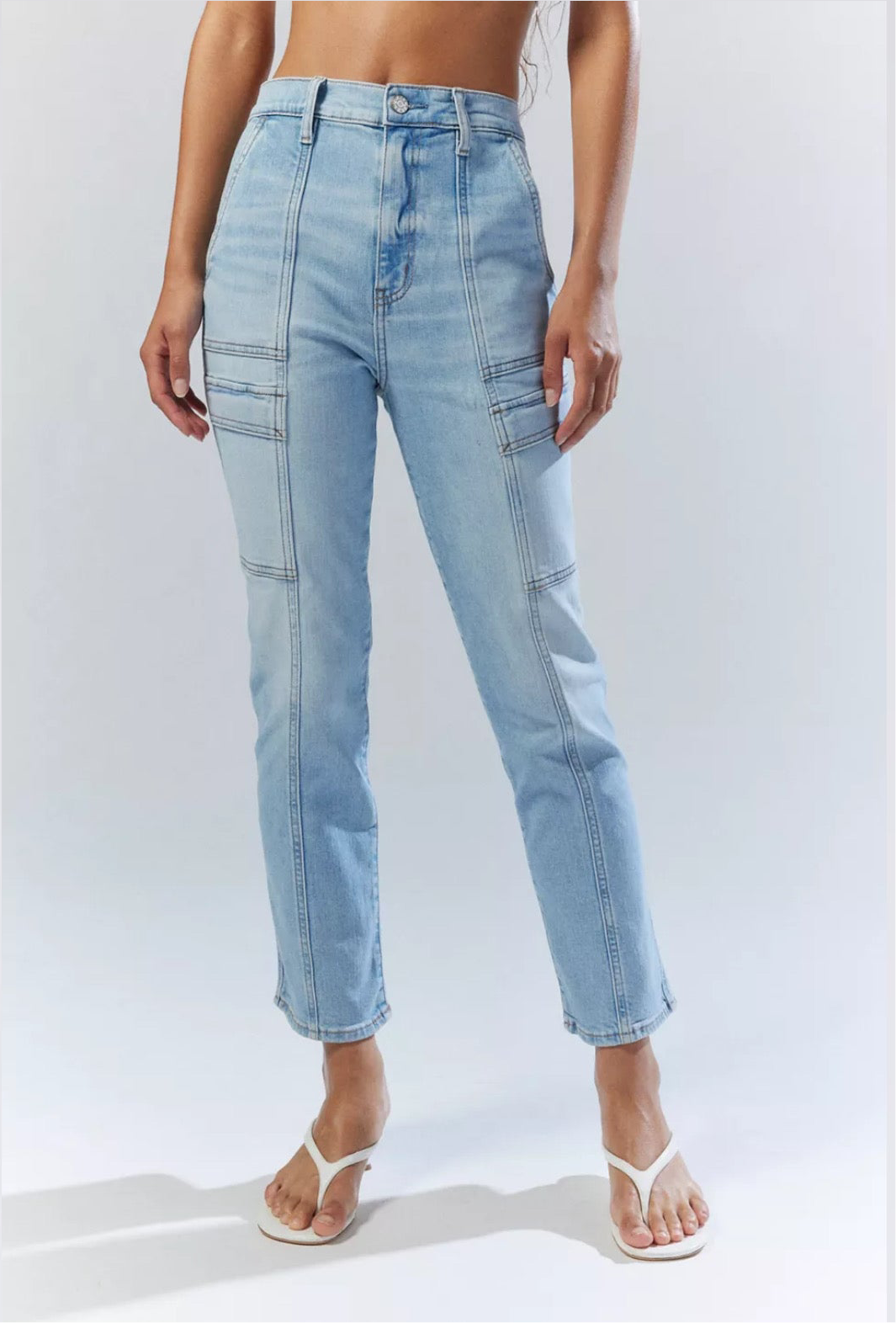 Cargo Droit Jeans