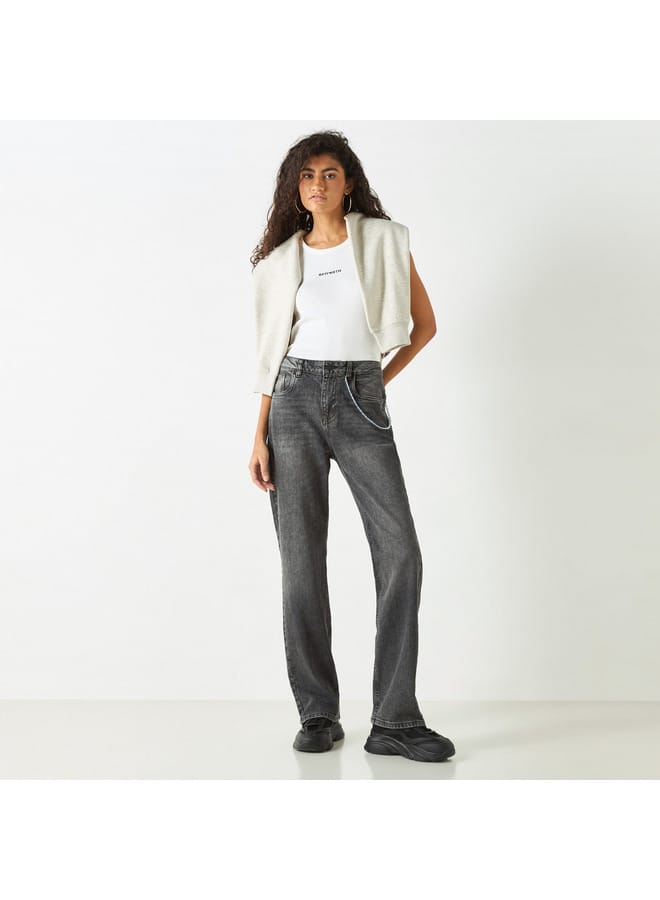 Straight Leg Stretchable Jean’s