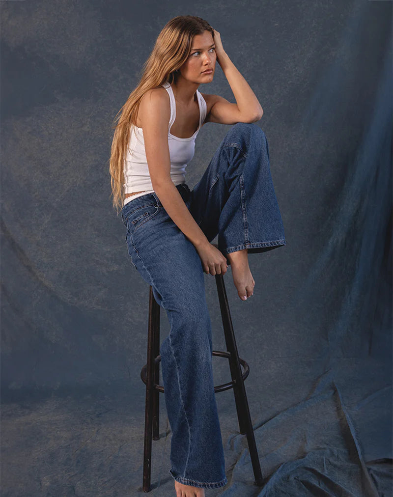Wide Leg Loose Jeans
